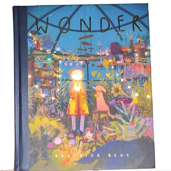 Wonder By Beatrice Blue Hard Cover Book - Picture 1 of 5